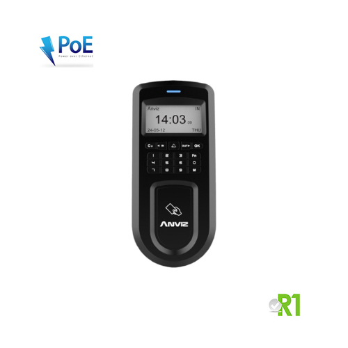 VP30-P: RFID and/or PIN code and PoE (power over ethernet).