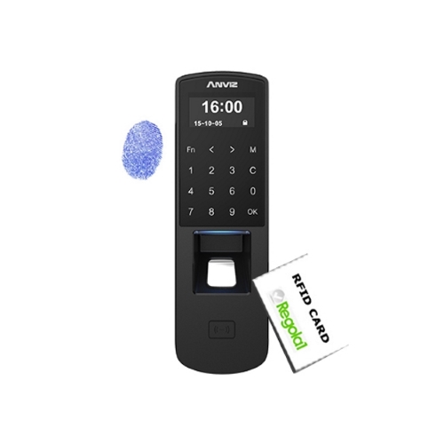 Fingerprint, badge and pin devices