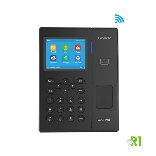Anviz, C2C-Pro: RFID, PIN code, wi-fi, PoE and Linux.