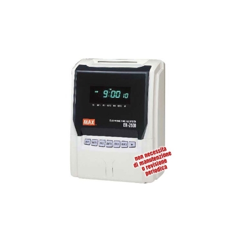 Max2500: It sums total worked hours in the day and in the month. Refurbished. 12 months warranty.