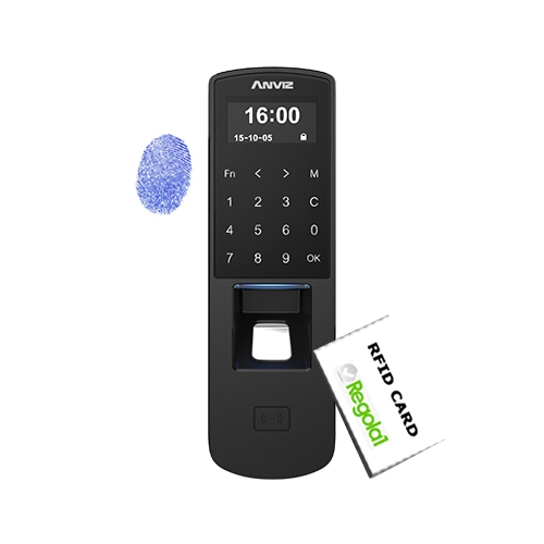 Anviz, P7: biometrico, RFID e codice PIN. Touch e POE. Ricondizionato (garanzia 12 mesi).