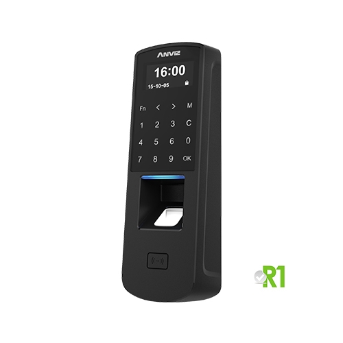 Anviz, P7: biometrico, RFID e codice PIN. Touch e POE.