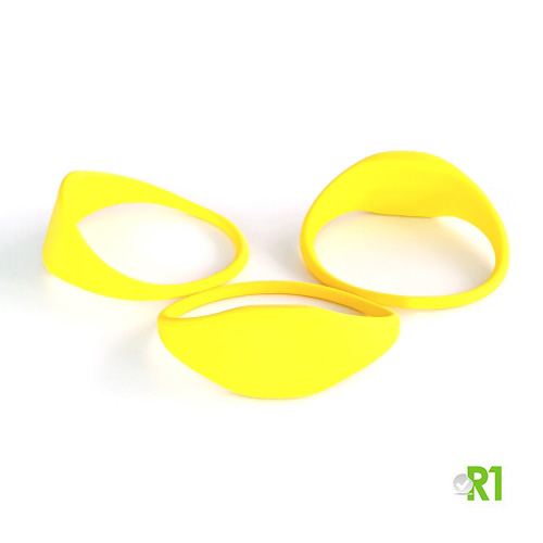RFTG-BRY: N.50 RFID Key fob wristband 60 mm. Yellow color € 0,90 each