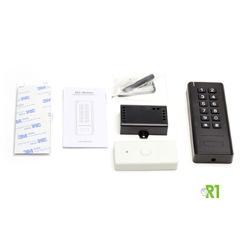 Secukey, RSK3-II: RFID e codice PIN, Wireless.