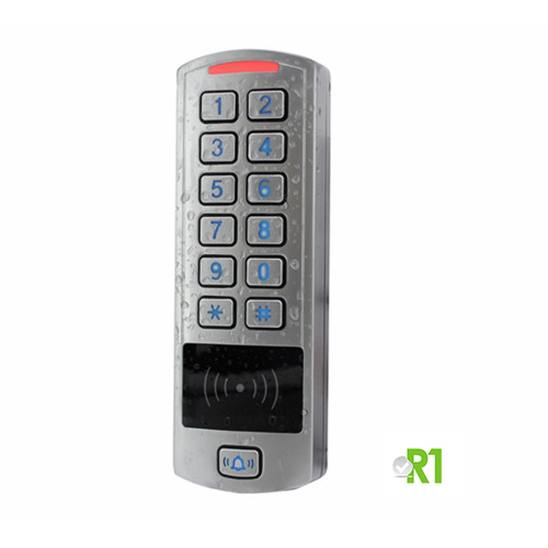 Secukey, RSK6-X: RFID/Mifare e codice PIN, IP66.